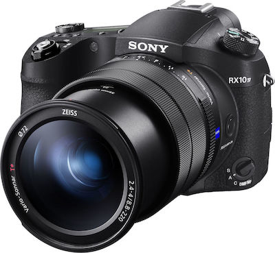 Sony RX10 IV Compact Φωτογραφική Μηχανή 20.1MP Οπτικού Ζουμ 25x με Οθόνη 3" και Ανάλυση Video 4K UHD Μαύρη
