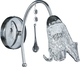 ArkoLight Lamp Wall with Socket E14 Silver 28cm