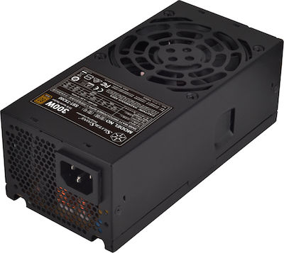 Silverstone TX300 300W Schwarz Computer-Netzteil Voll verkabelt 80 Plus Bronze