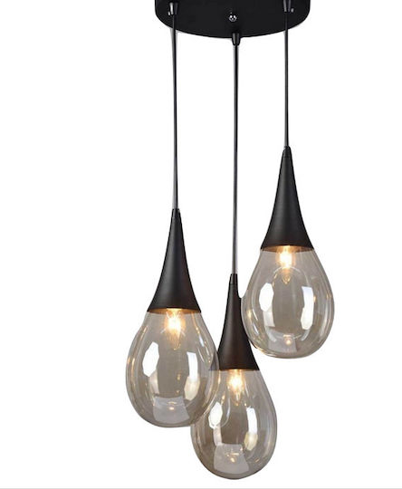 Aca Atena Pendant Light Black 41cm Aca Atena Pendant Light Black 41cm
