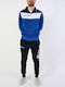 Tuta Campo Tracksuit Glossy with Elastic Blue