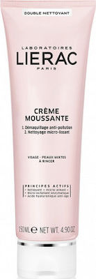 Lierac Creme Moussante Double Nettoyant Cleansing Foam for Normal/Combination Skin 150ml