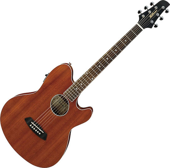 Ibanez Semi-Acoustic Guitar TCY12E-OPN Talman Cutaway Natural