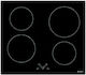 Pyramis 58IN 4005 Induction Cooktop Autonomous with Child Lock Function 58x51εκ.