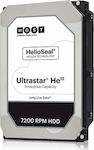 Hitachi Ultrastar He12 12TB HDD Σκληρός Δίσκος 3.5" SATA III 7200rpm με 256MB Cache για Server