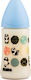 Suavinex Plastic Baby Bottle Panda Anti-Colic with Silicone Nipple for 1+ months Light Blue Light Blue 270ml