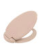 ΕΒΙΟΠ Plastic Toilet Seat Pink Capri 52.5cm 02-05