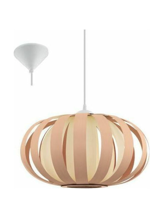 Eglo Arenella Pendant Light Single-Light for Socket E27 Brown