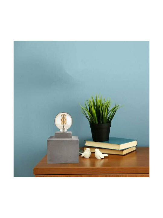 V-TAC Concrete Vintage Table Lamp for Socket E27 with Gray Base