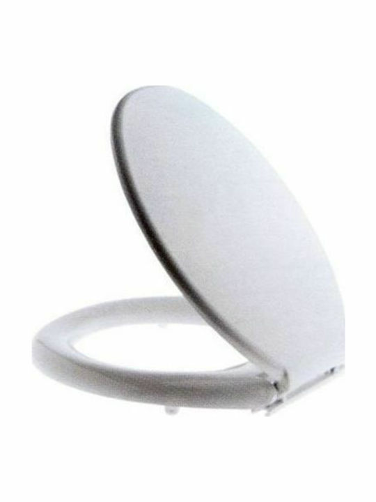 Bega Plast Plastic Toilet Seat White Ιθάκη Ανάποδο 43.5cm