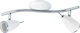 Eglo Riccio Double Spot with Socket GU10 in White Color