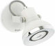 Faro Barcelona Ring Single Spot with Socket GU10 in White Color