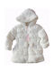 Evita Kids Casual Jacket Long Hooded White