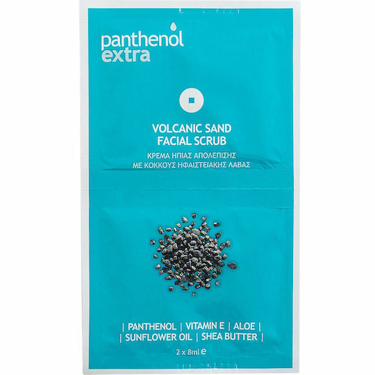 Medisei Panthenol Extra Volcanic Sand Scrub Προσώπου για Ευαίσθητες Επιδερμίδες 16ml