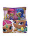 Das Home Sheet Set Single Cotton Shimmer & Shine Fuchsia 160x260cm 3pcs