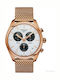 Tissot Men's Watch 41mm Chronograph Battery with Gold Metal Bracelet