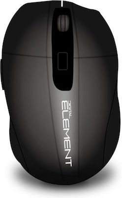 Element MS-175 Wireless Ergonomic Mouse Black