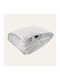 La Luna Duvet Single with Hollowfiber Filling 160x220cm Hollowfiber 3D White 9 togs Togs