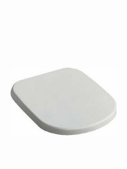 Ideal Standard Tempo Καπάκι Λεκάνης Soft Close από Βακελίτη 39.5x37cm Λευκό
