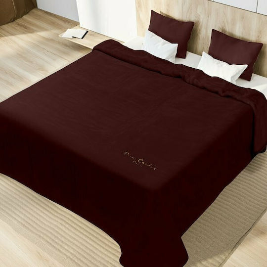 Pierre Cardin Nancy Κουβέρτα Ισπανίας Βελουτέ Μονή 160x240εκ.
