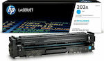 HP 203A Toner Laser Printer Cyan 1300 Pages (CF541A)