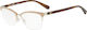 Emporio Armani Weiblich Brillenrahmen Beige EA1...