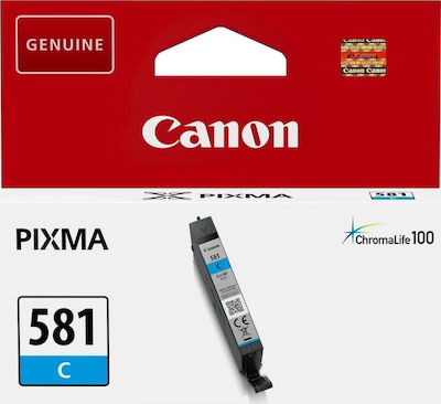 Canon CLI-581 Мастило за мастиленоструен принтер Cyan (2103C001)