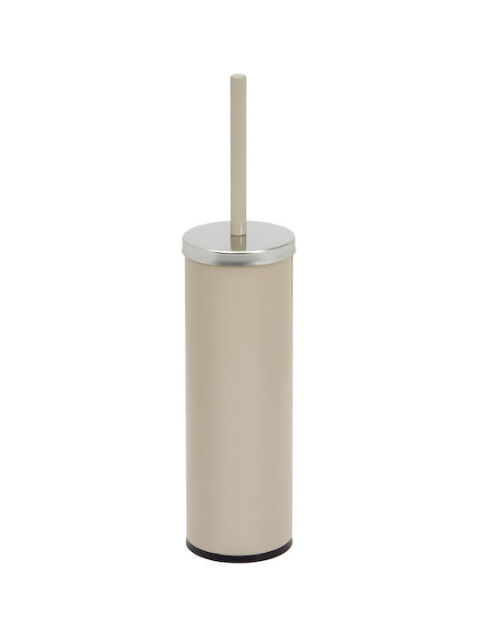 Pam & Co Metallic Toilet Brush Beige