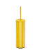 Pam & Co Metallic Toilet Brush Yellow