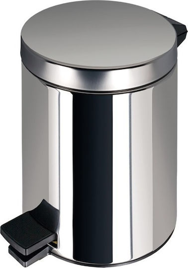 Geesa Standard 625 Inox Καλαθάκι Μπάνιου 3lt Ασημί