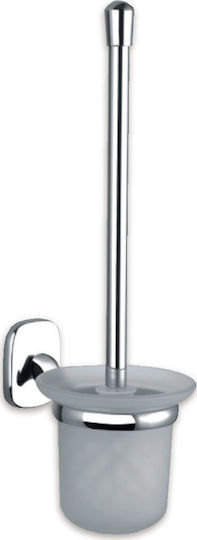 Viospiral Mercury 24-7209 Metallic Toilet Brush White