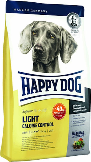 Happy Dog Fit & Vital 4kg Hrană Uscată Dietetic, fără Gluten pentru Câini Adulţi de Rase Medii & Mari cu Orez și Păsări de curte