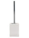 Flash White Ceramic Toilet Brush White