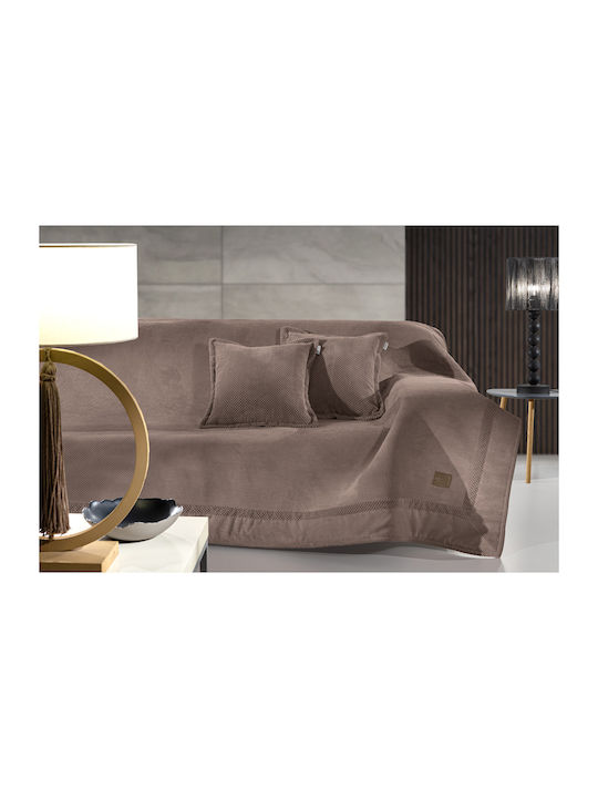 Guy Laroche Rubicon Four-Seater Sofa Throw 170x...