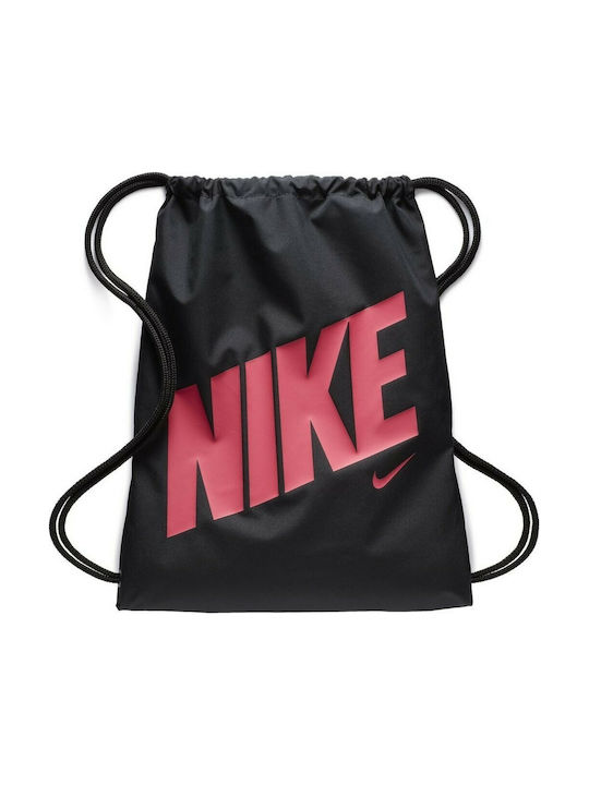 Nike Graphic Τσάντα Πλάτης Γυμναστηρίου Μαύρη