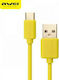 Awei CL-89 USB 2.0 Кабел USB-C Мъжки - USB-A Жъ...