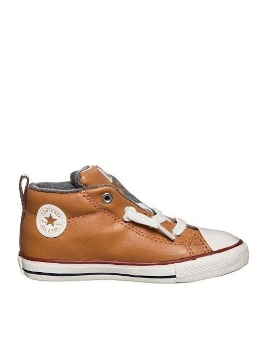 CHUCK TAYLOR ALL STAR STREET Παιδικά Sneakers High Ταμπά