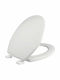 Elvit Bakelite Toilet Seat White Universal 43.5-44.5cm