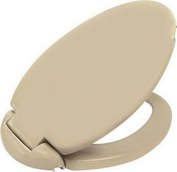 Elvit Toilet Seat Made of Bakelite 48.5x35.2cm Beige