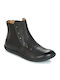 Kickers Happli Leather Women's Ankle Boots Black 576061-50-81