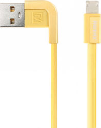 Remax Angle (90°) USB to Lightning Cable Κίτριν...