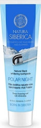 Natura Siberica Polar Night Λευκαντική Oδοντόκρεμα με κάρβουνο Zahnpasta mit Aktivkohle für Aufhellung 100gr