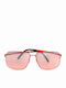 Bob Sdrunk Moon 414 Men's Sunglasses with Orange Metal Frame