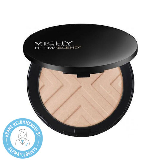 Vichy Dermablend Covermatte Compact Powder Foundation SPF25 25 Nude 9.5gr