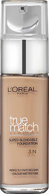 L'Oreal Paris True Match Super Blendable Machiaj lichid SPF17 3N Cremă bej 30ml