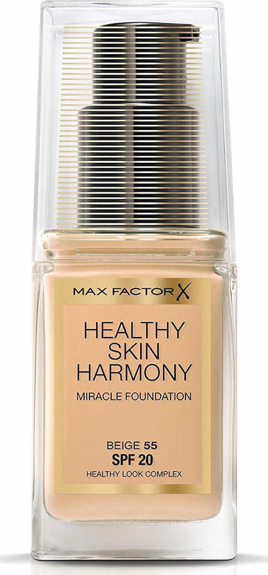 Max Factor Healthy Skin Harmony Miracle Foundation 55 Beige 30ml