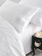 Rythmos Olivine Bridal Sheet Set Super Double 4pcs with Lace 230x260cm