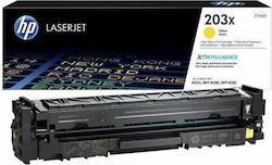 HP 203X Original Toner Laserdrucker Gelb Hohe R...