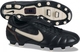 Nike Tiempo Brasileiro FG FG Low Football Shoes with Cleats Black