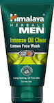 Himalaya Wellness Men Intense Oil Clear Lemon Face Wash 100ml